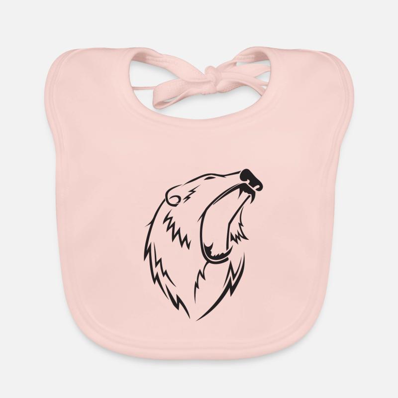 Bear Organic Baby Bibs
