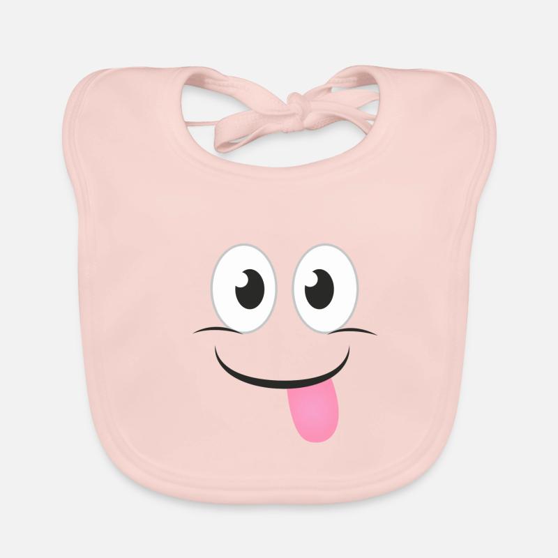 Gesicht Spaß Baby Bio-Lätzchen