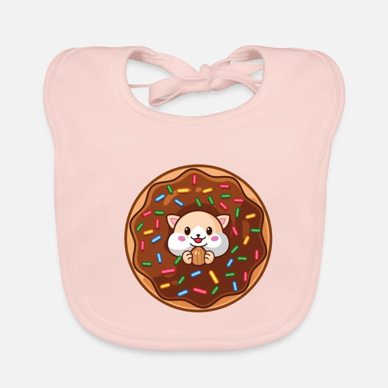 Donut Hamster par moodrush Bavoir bio Bébé
