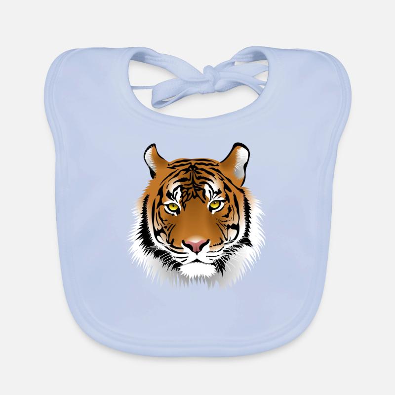 tiger Organic Baby Bibs