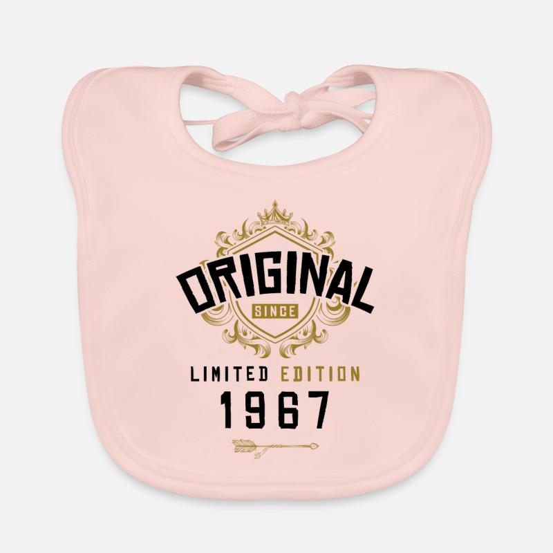 1967 limited edition Geburtstag Baby Bio-Lätzchen