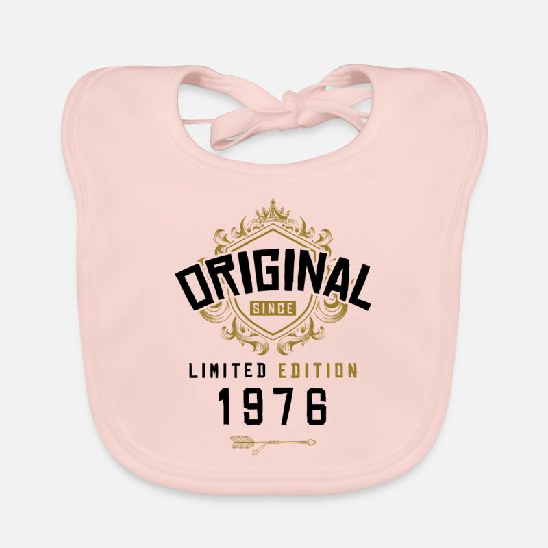1976 Anniversaire en édition limitée Bavoir bio Bébé