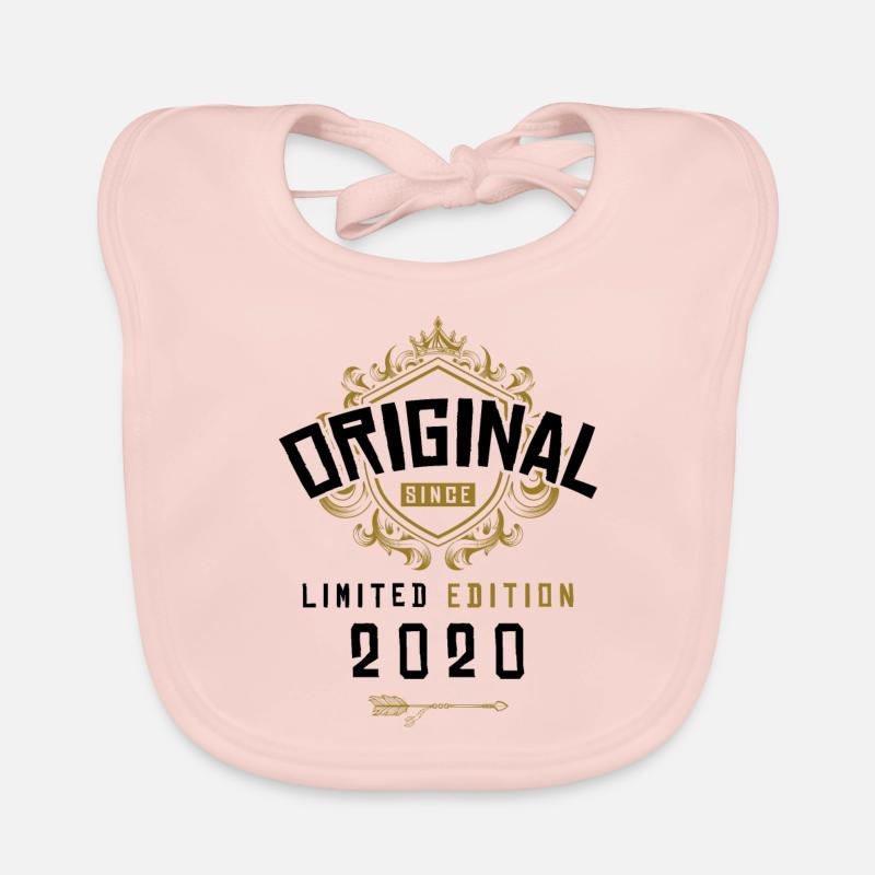 Anniversaire édition limitée 2020 Bavoir bio Bébé