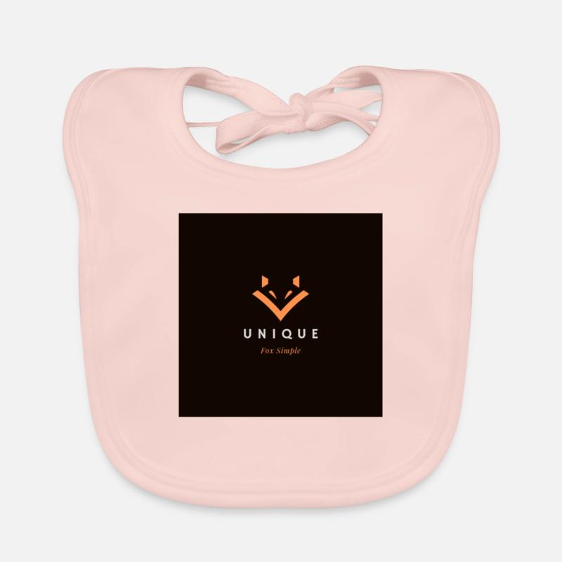 UNIQUE Fox Simple Baby Bio-Lätzchen