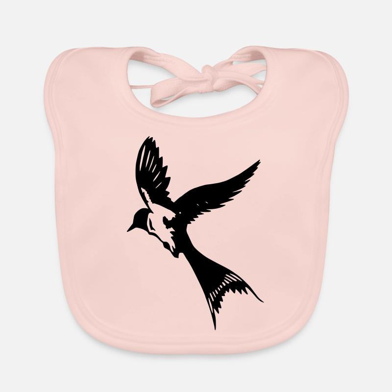 Flying Swallow Organic Baby Bibs