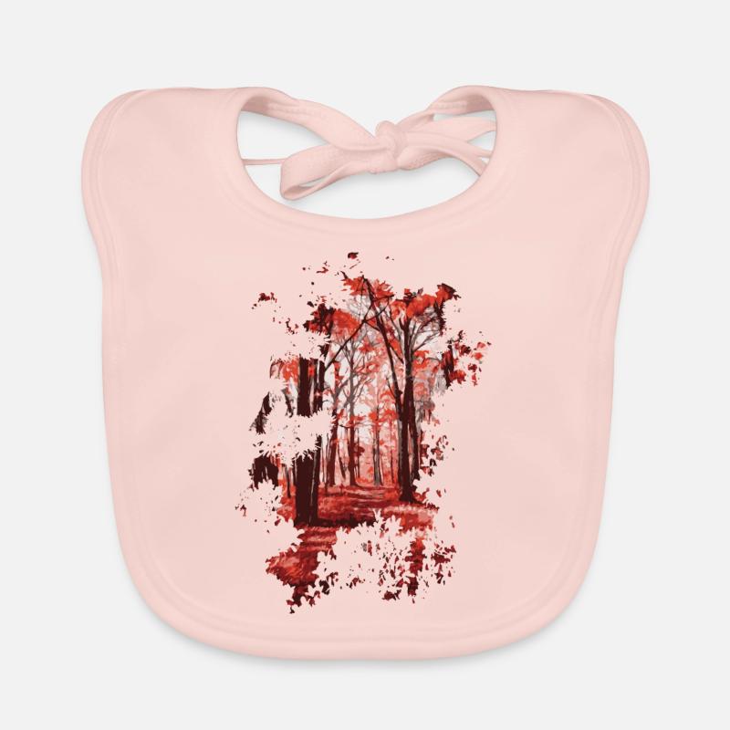 Forêt Bavoir bio Bébé