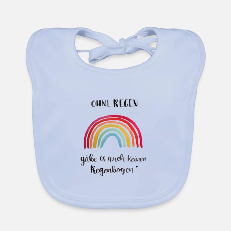 Regenbogen Baby Bio-Lätzchen
