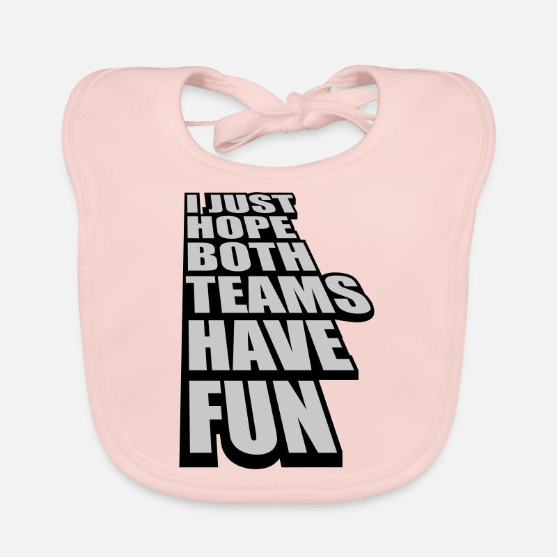 Both Teams Have Fun Baby Bio-Lätzchen