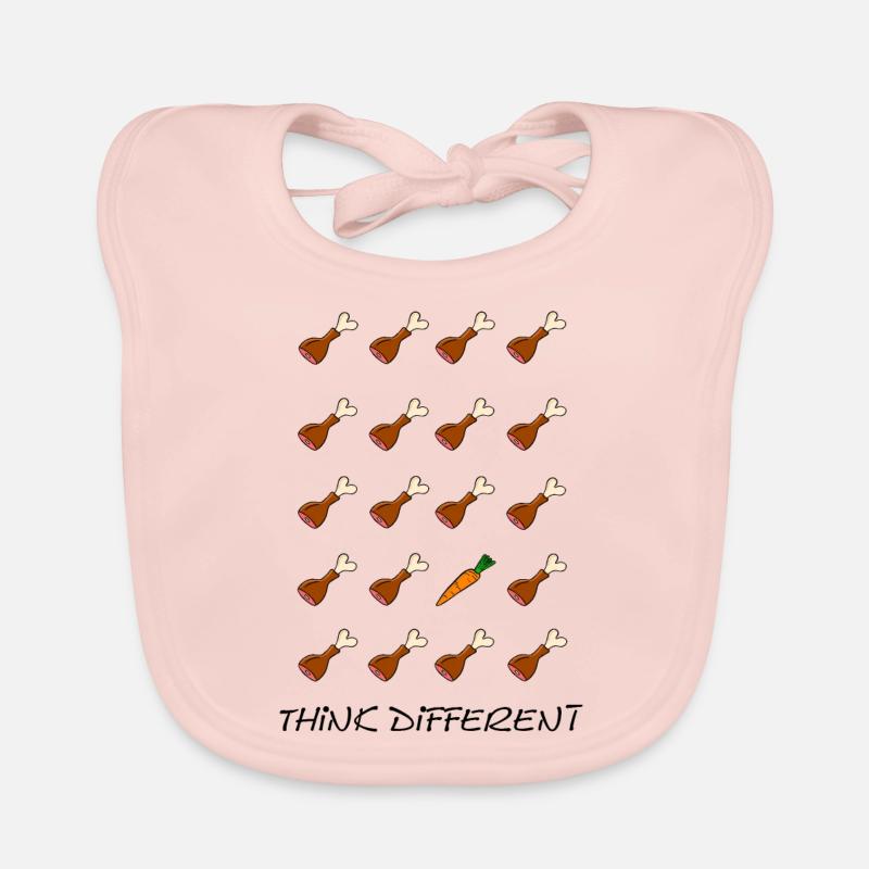 Think different Organic Baby Bibs