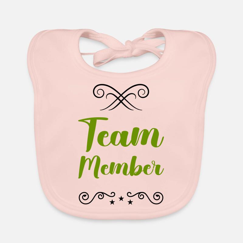 Team Member Organic Baby Bibs