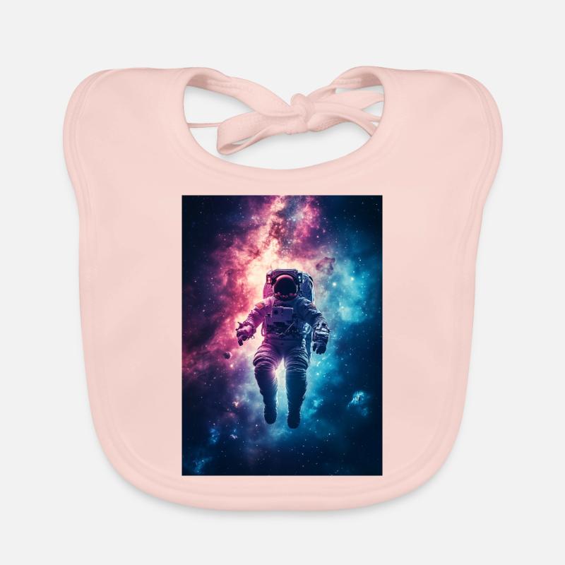 Astronaute 2 Bavoir bio Bébé