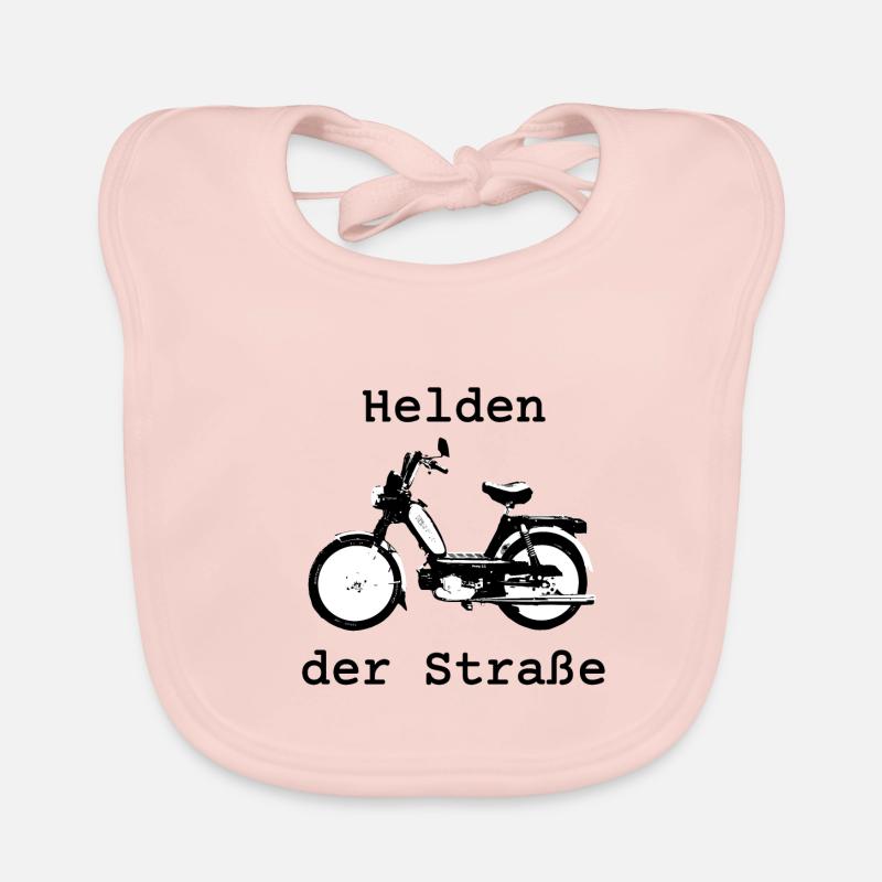 Helden der Straße, Hercules Prima 5, 25 km/h, Mofa Baby Bio-Lätzchen