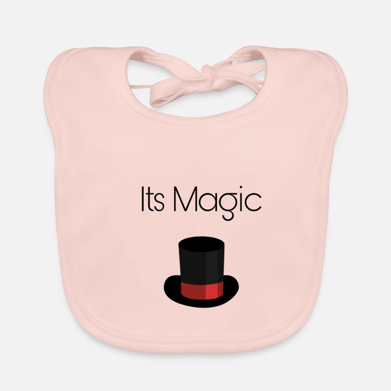 Sa magie - Bavoir bio Bébé - rose