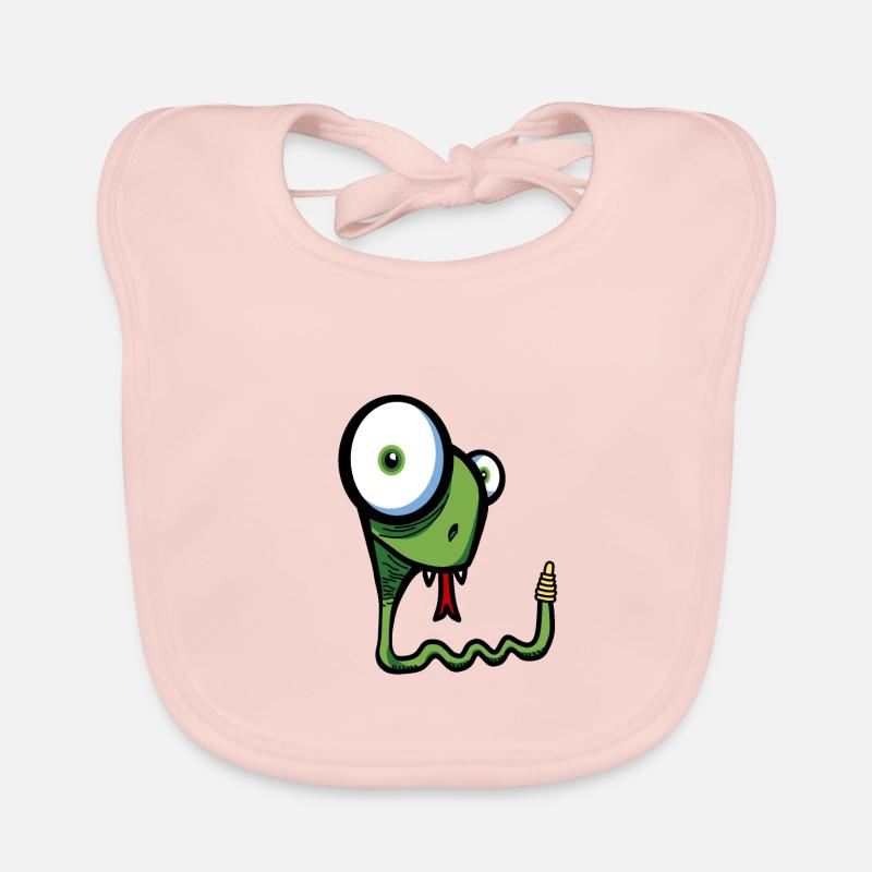 Snake Organic Baby Bibs