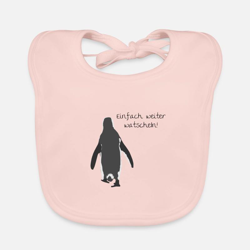 Continuez simplement à vous dandiner! Bavoir bio Bébé