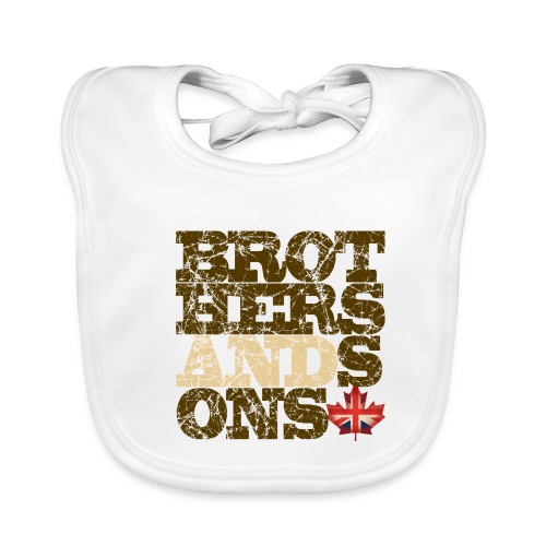 Brothers and Sons logo - dark design - Organic Baby Bibs