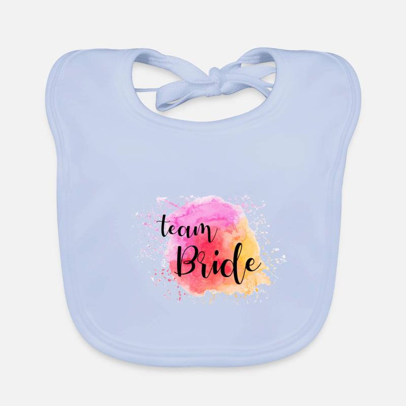 Team Bride JGA Bavoir bio Bébé