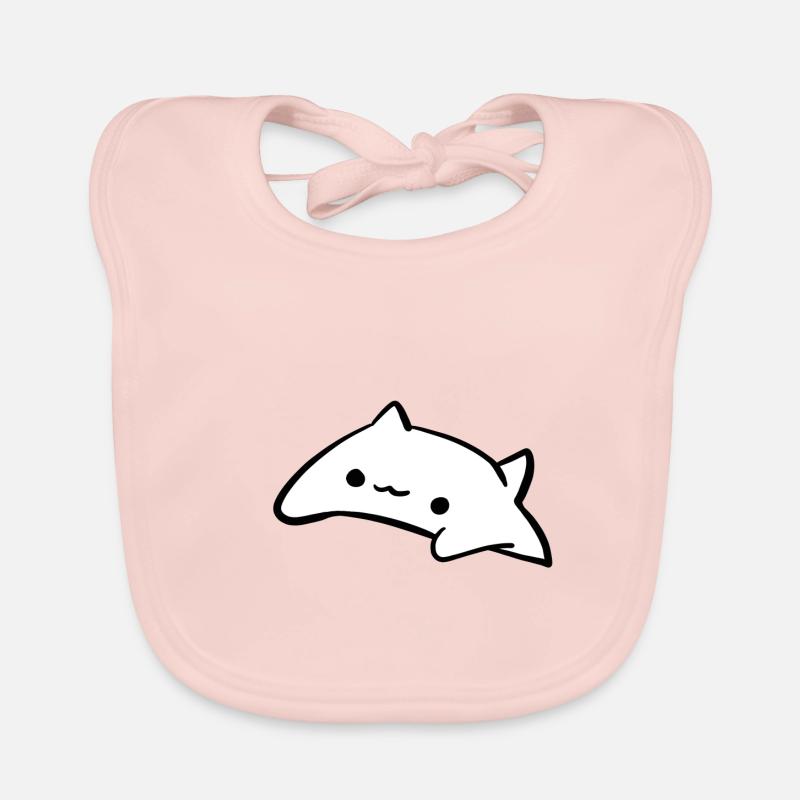 Chat Bongo classique Bavoir bio Bébé