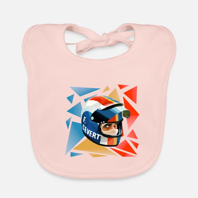 Francois Cevert Helmet Bavoir bio Bébé