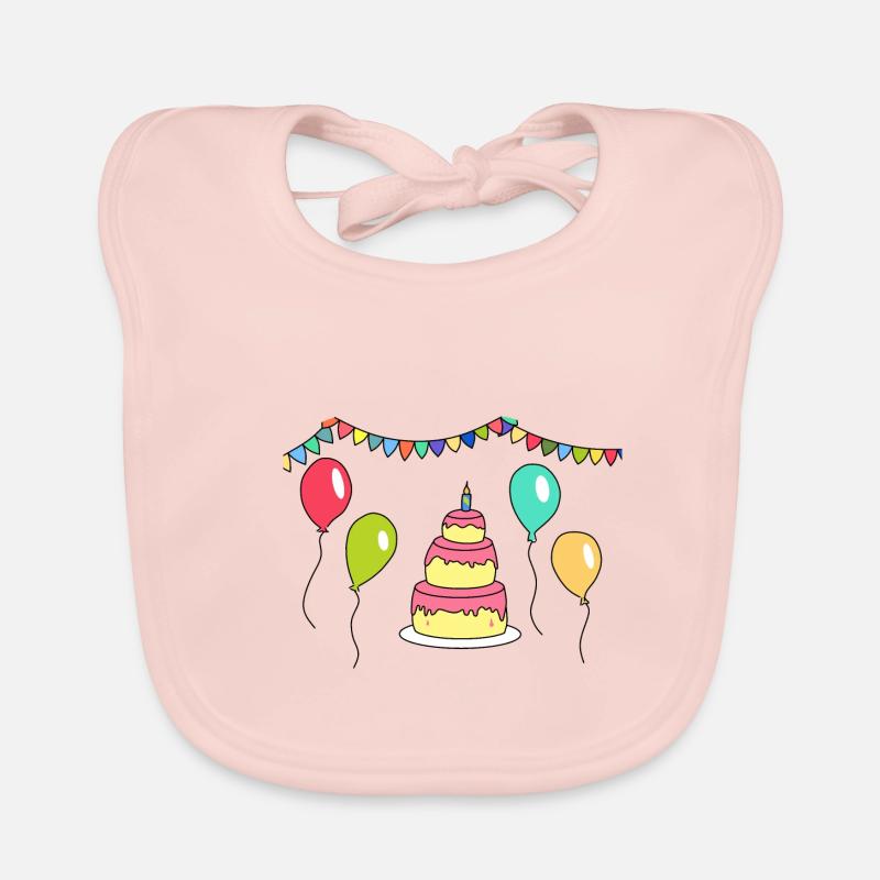 fête Bavoir bio Bébé