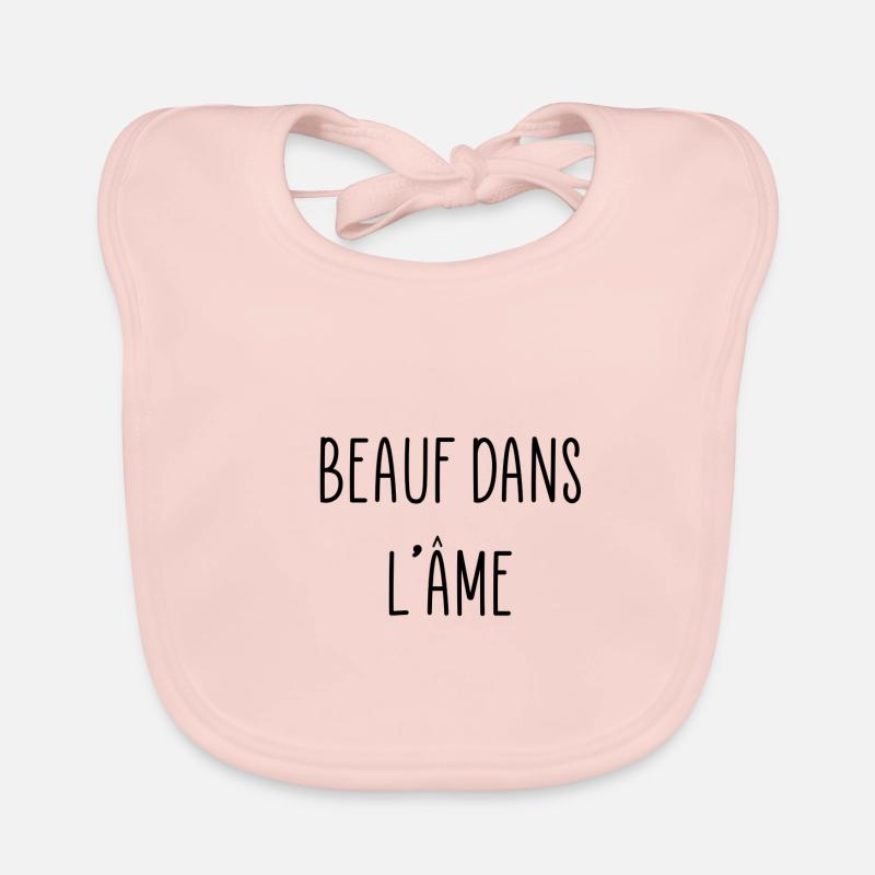 Beauf dans l'âme Bavoir bio Bébé