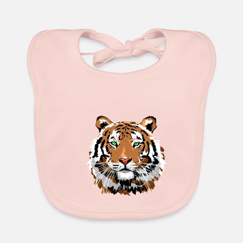 tigre Bavoir bio Bébé