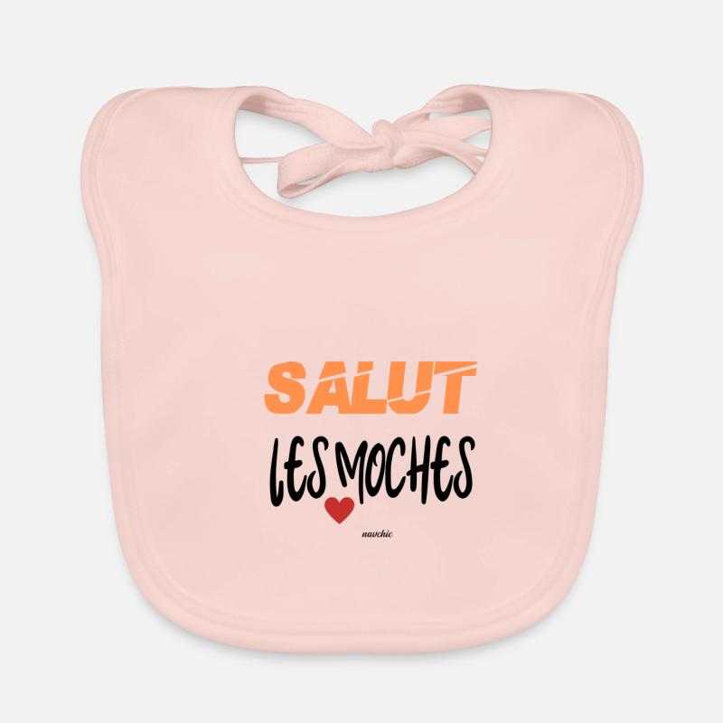 salut les moches Bavoir bio Bébé