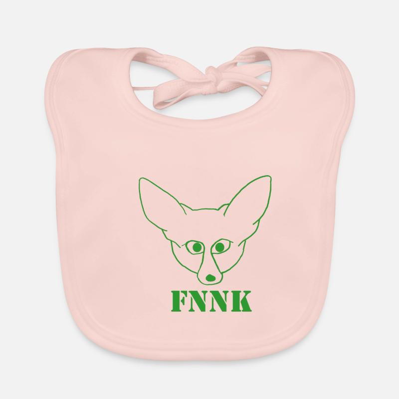 FNNK green Organic Baby Bibs