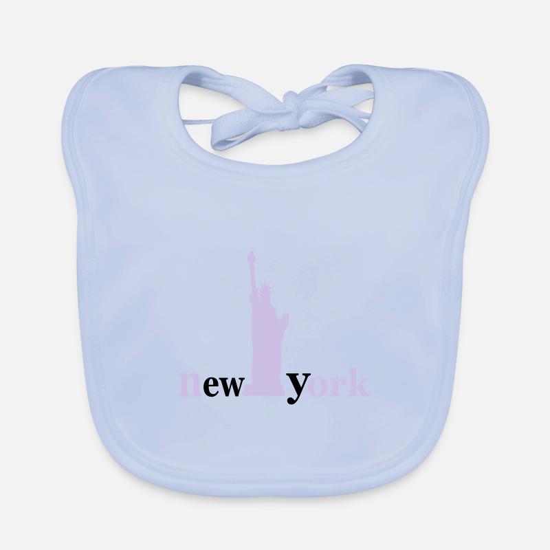 new_york Bavoir bio Bébé
