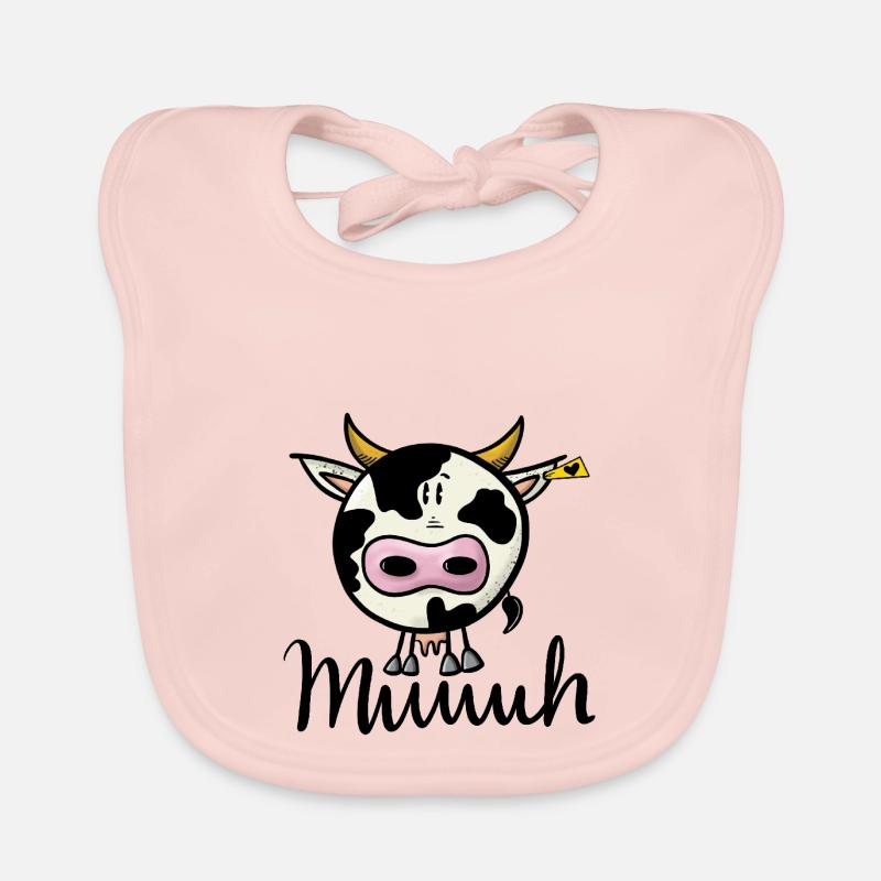 Moo de vache Bavoir bio Bébé