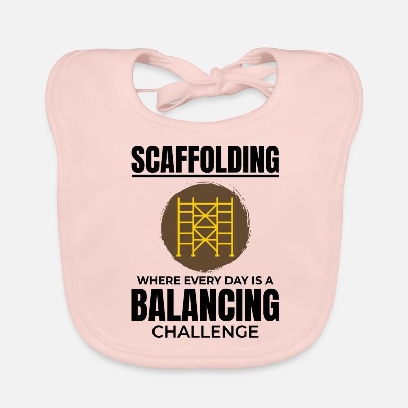 Plate-forme d’échafaudage d’échafaudage de constructeur d’échafaudages Bavoir bio Bébé