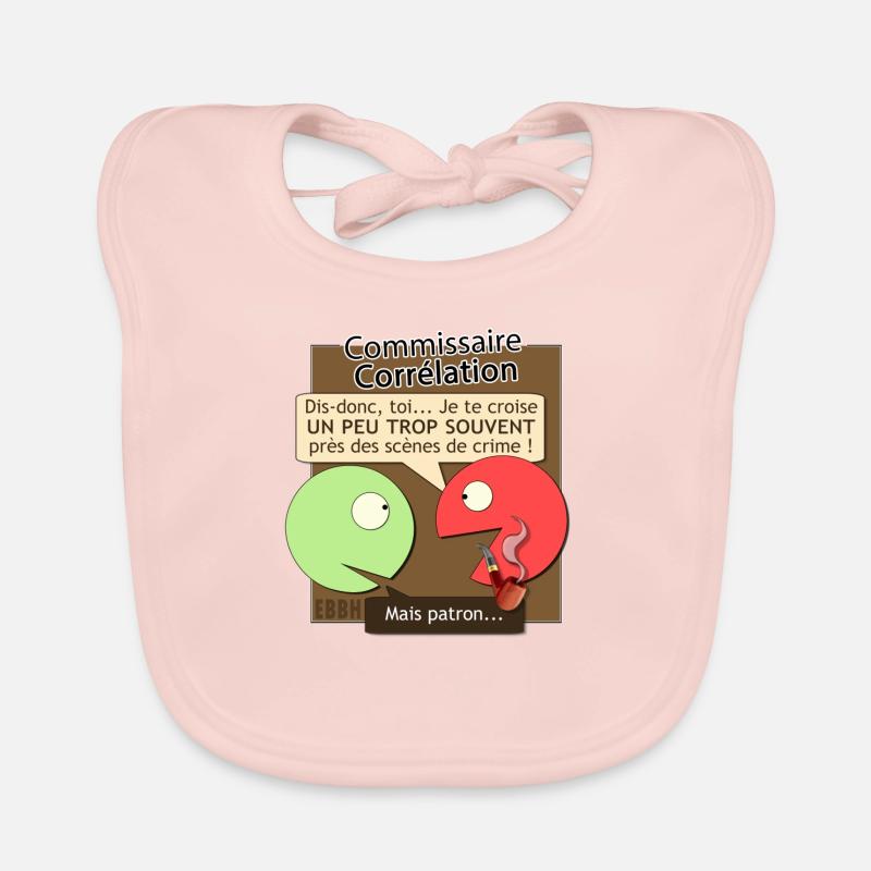Correlation Commissioner Organic Baby Bibs