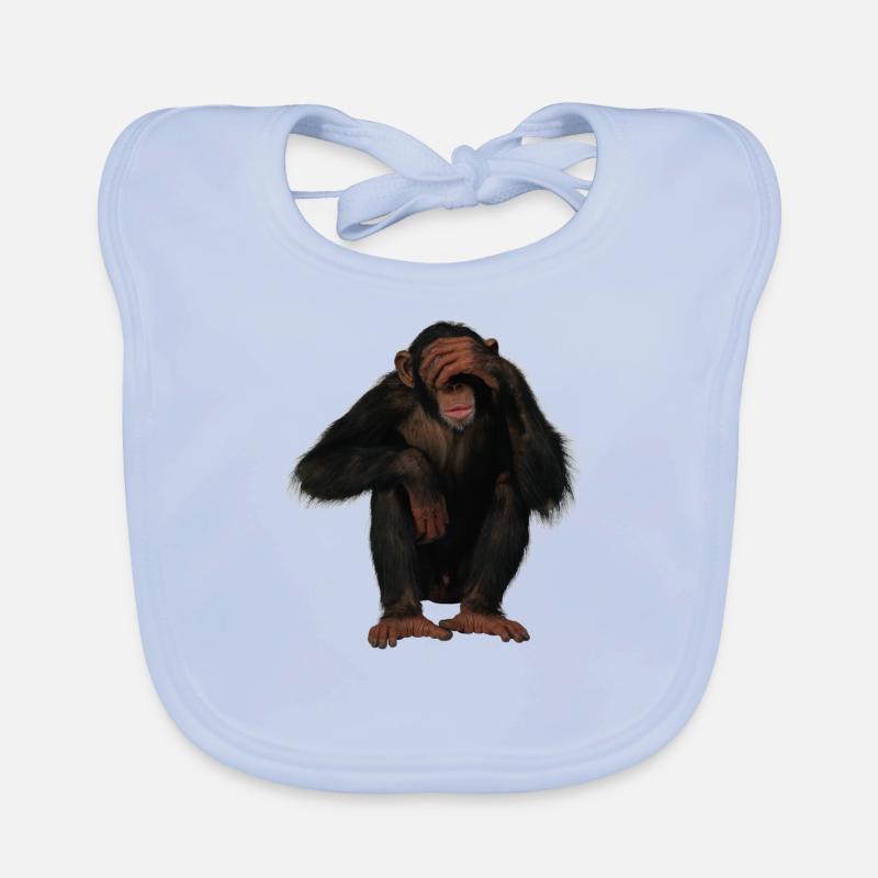 monkey Organic Baby Bibs