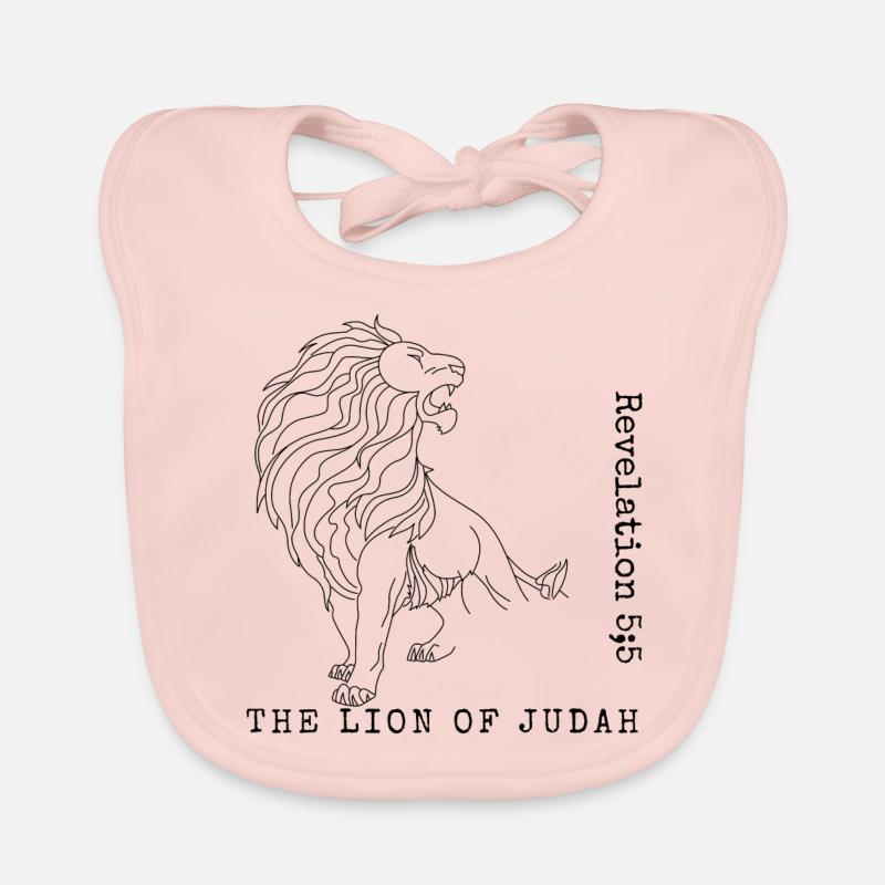 le lion de judah Bavoir bio Bébé