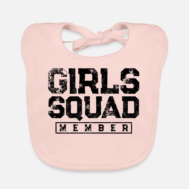Filles Squad Team filles Bavoir bio Bébé