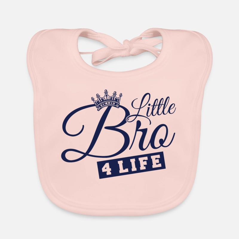 Petit frère frère frère Bavoir bio Bébé
