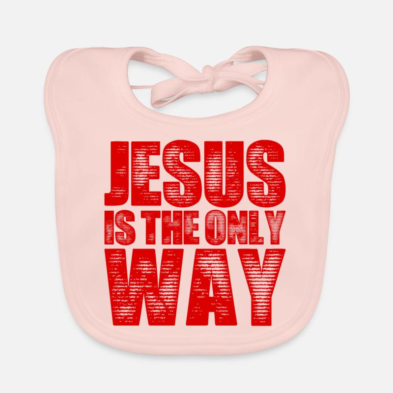 La foi de Jésus-Christ Bavoir bio Bébé