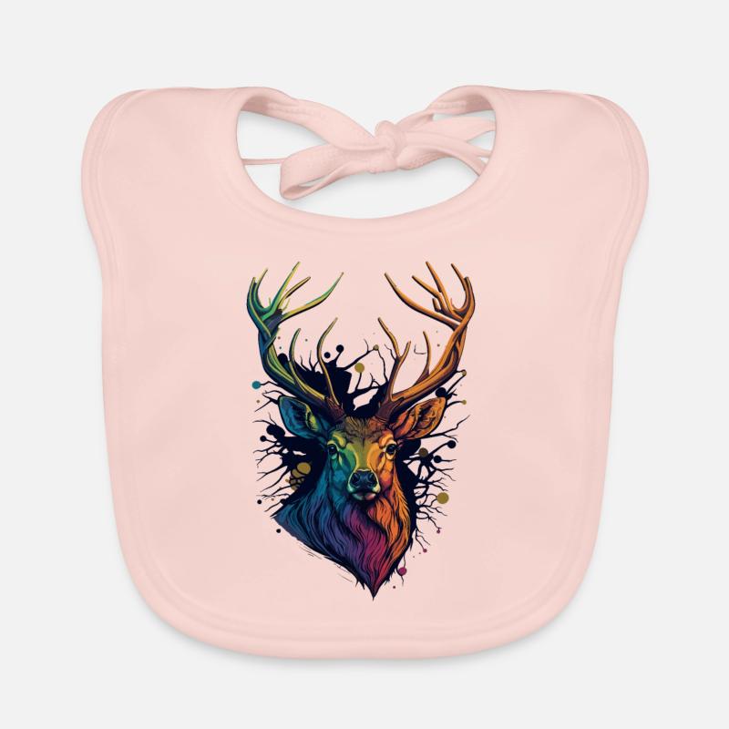 Deer Organic Baby Bibs