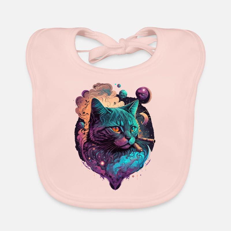 Nice Cat Organic Baby Bibs