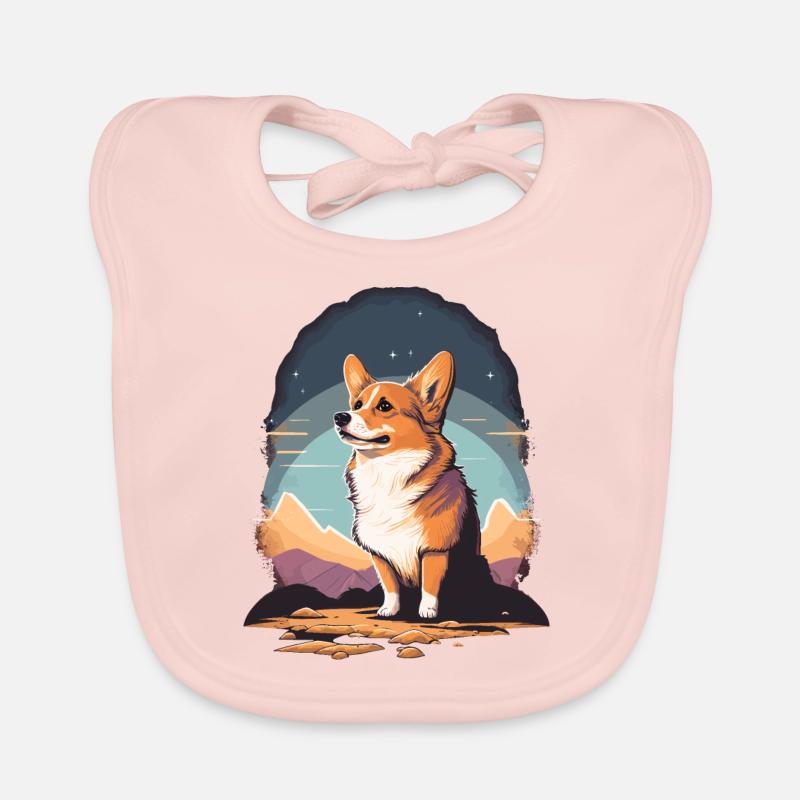 Vous vous demandez Corgi Bavoir bio Bébé