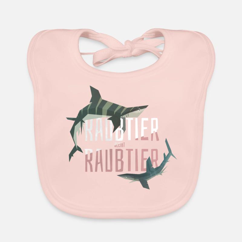 Predator remains predator Organic Baby Bibs