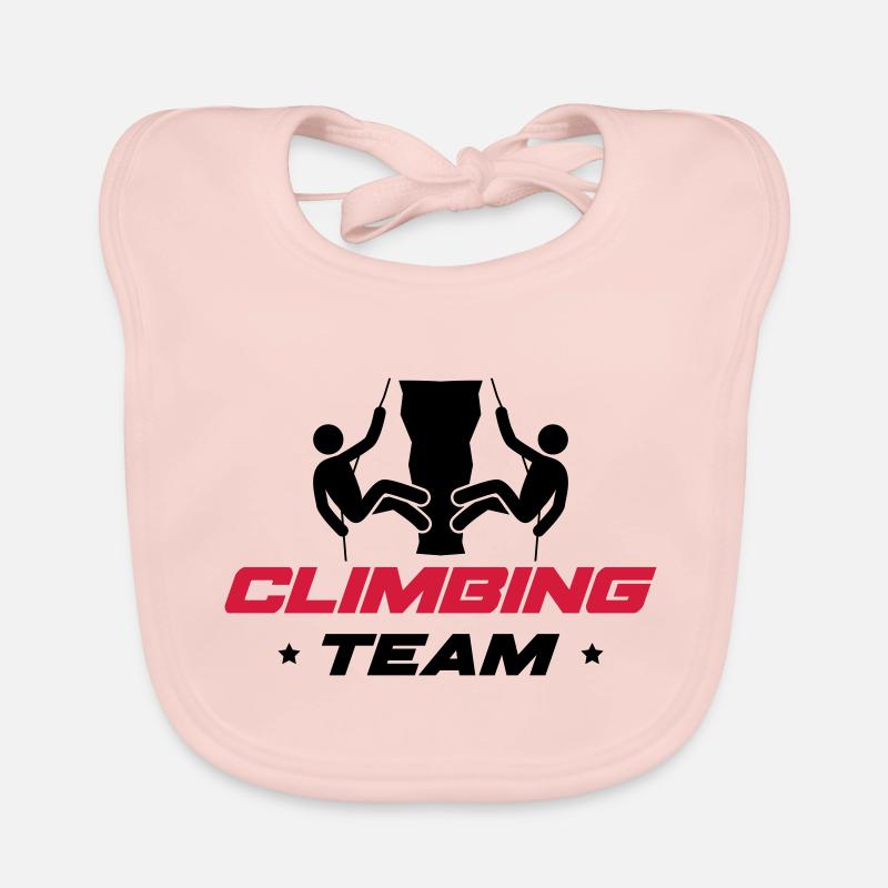 Grimpeurs alpinistes Bavoir bio Bébé
