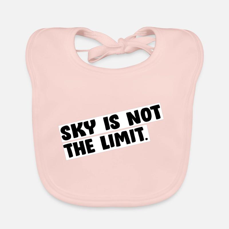 Le ciel n'est pas la limite Bavoir bio Bébé