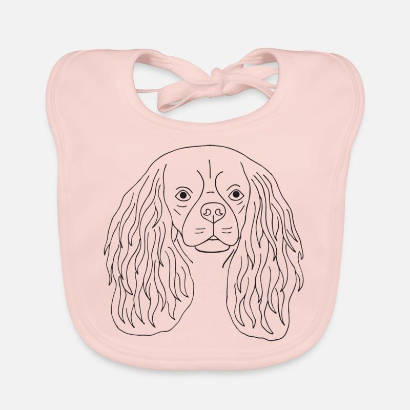 Cavalier King Charles Spaniel Baby Bio-Lätzchen