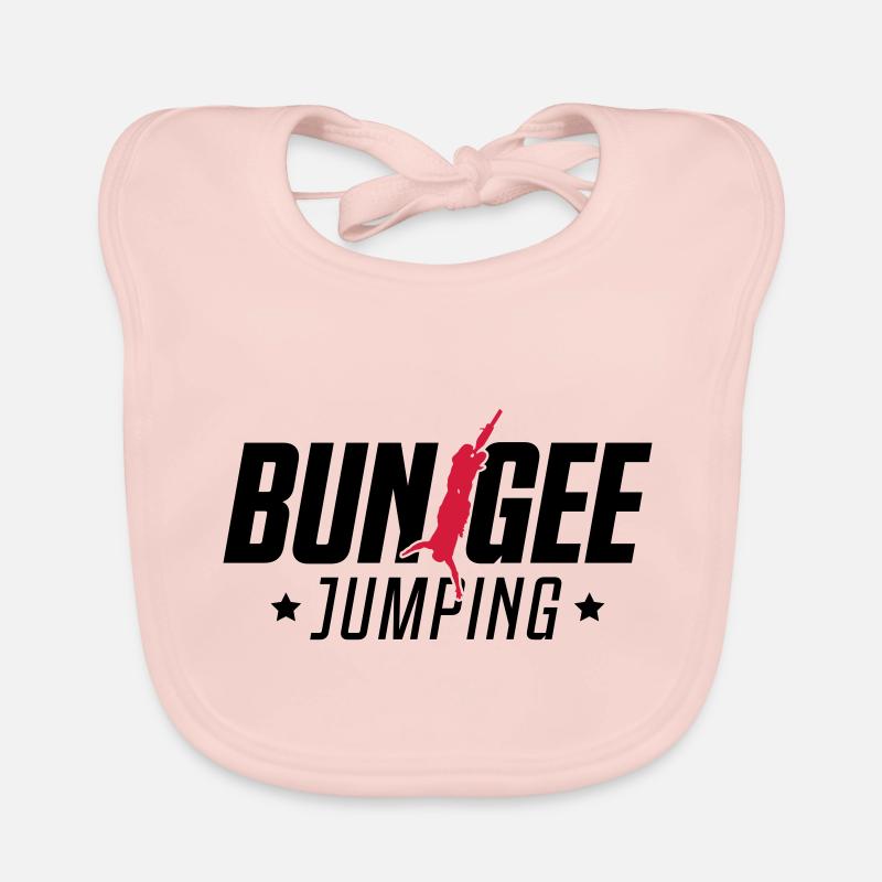 bungee jumping extremsport Baby Bio-Lätzchen