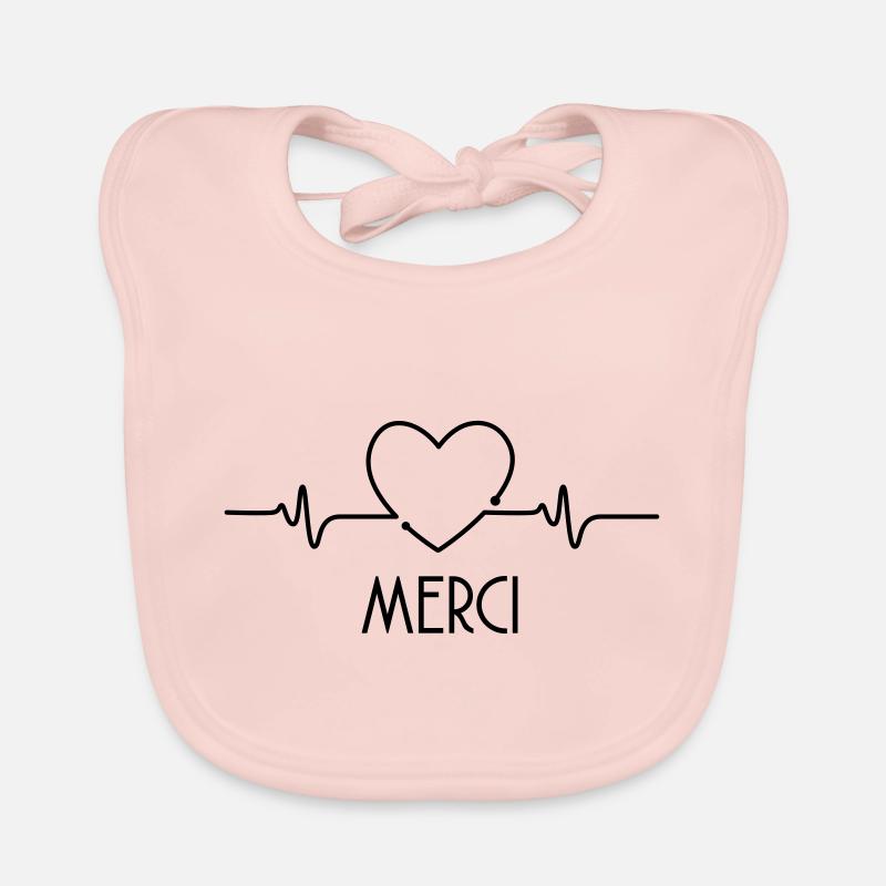 Electro Heart Organic Baby Bibs
