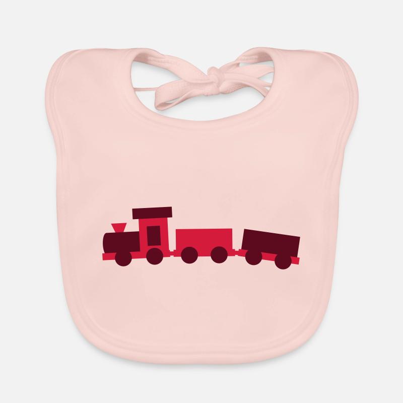 Eisenbahn Baby Bio-Lätzchen