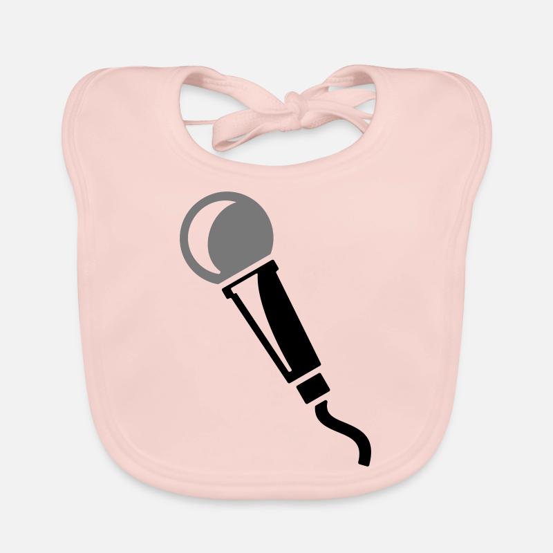 microphone Bavoir bio Bébé