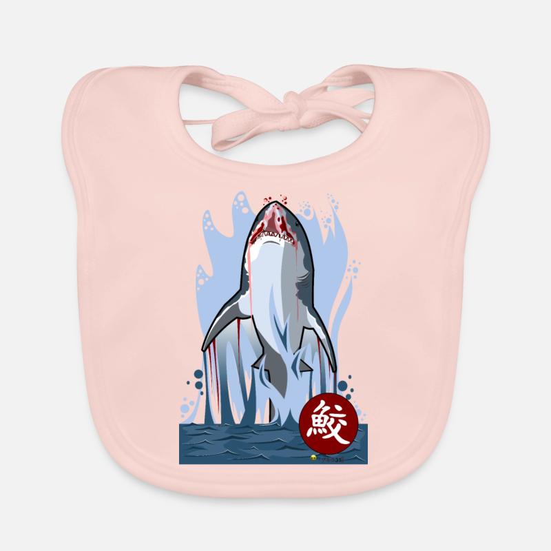 Requin Bavoir bio Bébé