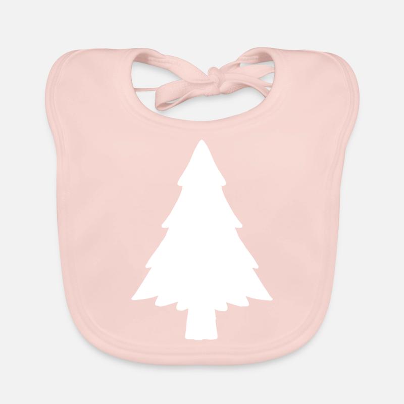 Christmas tree Christmas tree Organic Baby Bibs